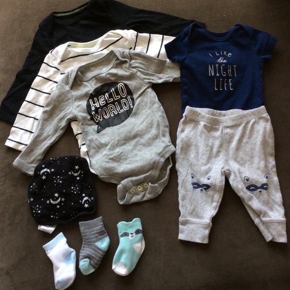 Carter's Other - 3-6 Month Nightlife Bundle